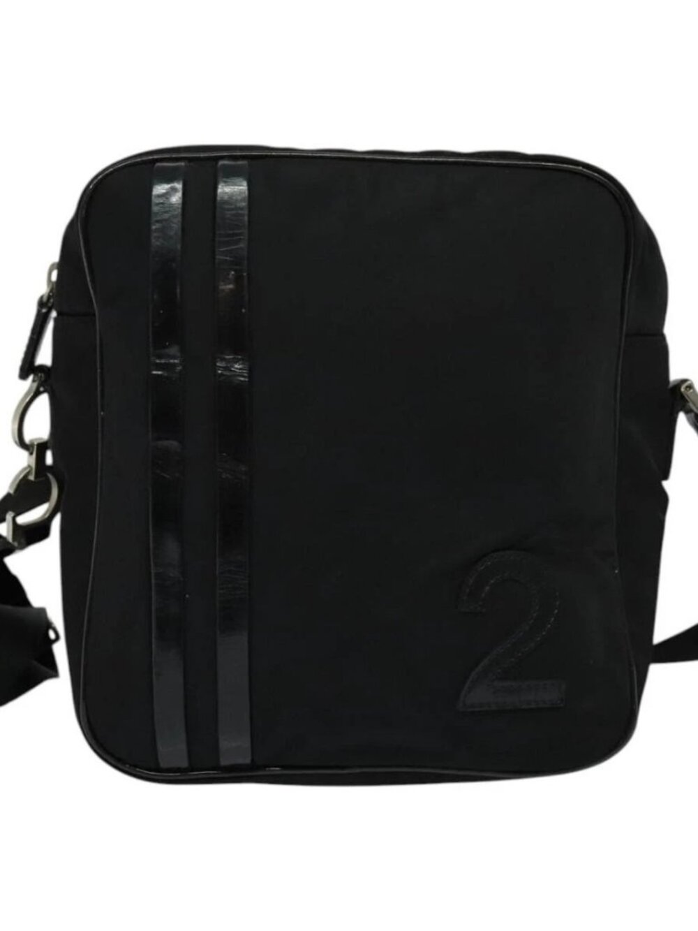 Christian Dior Shoulder Bag Nylon Black Auth bs24209 - Picture 13 of 15